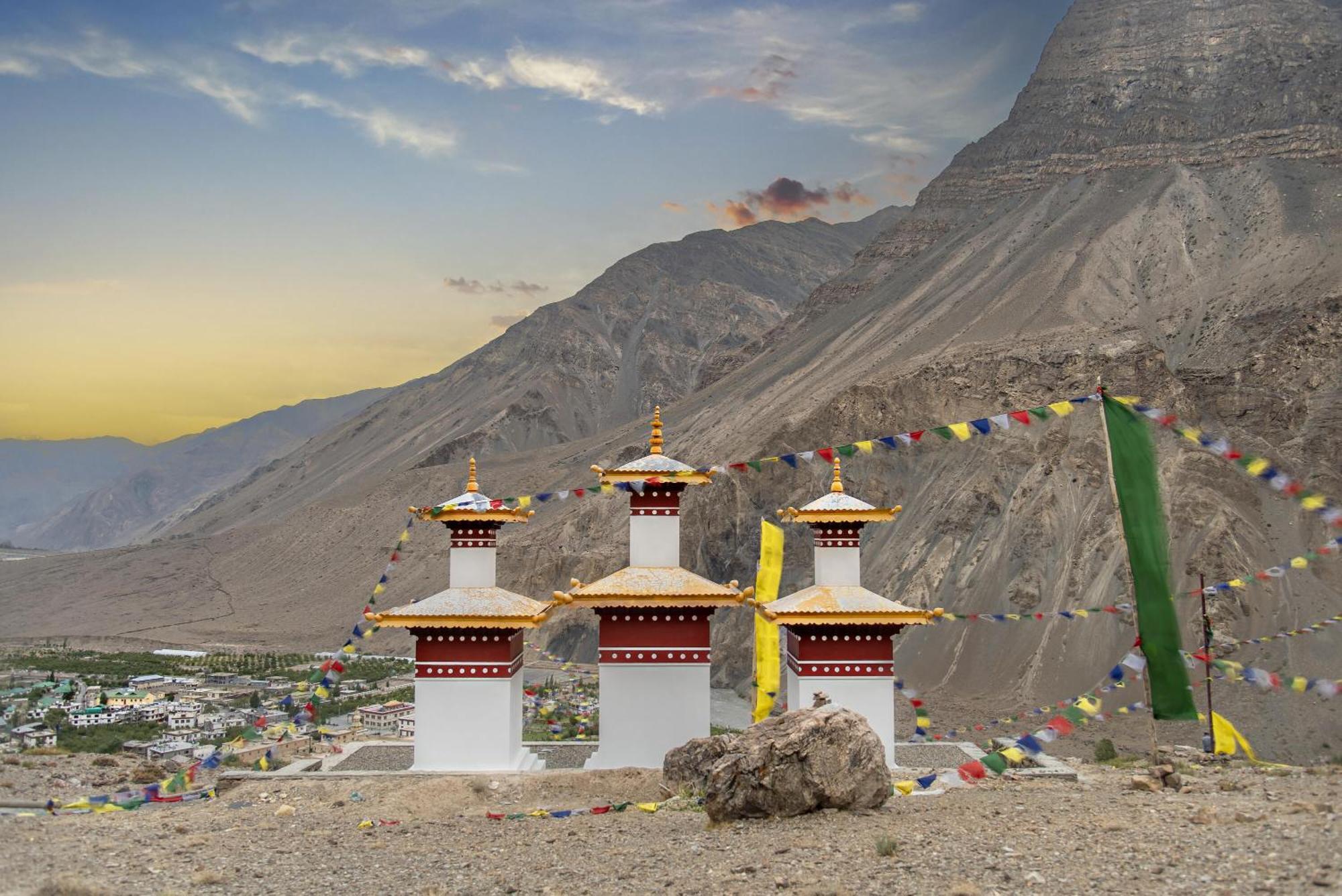 Echor Mud Huts Tabo, Spiti Valley 카자 외부 사진